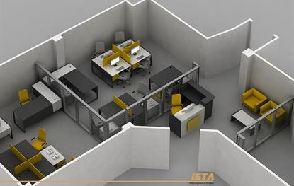 چیدمان میز کار اداری